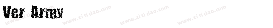 Ver Army字体转换